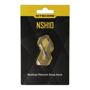 Nitecore Titan karabiner NSH10 sörnyitó és lapos csavarhúzó kép