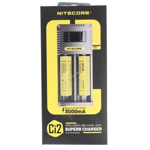 Nitecore CI2 2-soros USB-C gyorstöltő Li-Ion NiMH NiCd töltő kép