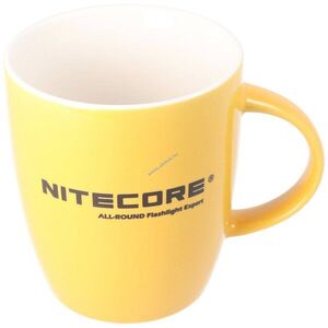 Nitecore kávé- és teásbögre 0, 28L sötétsárga külső fehér belső Nitecore felirattal kerámia kép