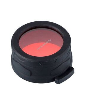 Nitecore zseblámpa színszűrő 50mm piros kép