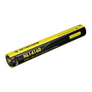 Nitecore NL1416R 3, 7V 1600mAh 2x14500 USB-C akku Li-Ion kép