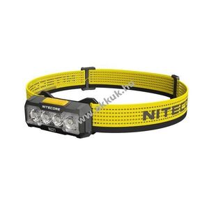 Nitecore NU27 fejlámpa MCT UHE 600lm ultrakönnyű 56g 3, 85V 850mAh USB-C kép