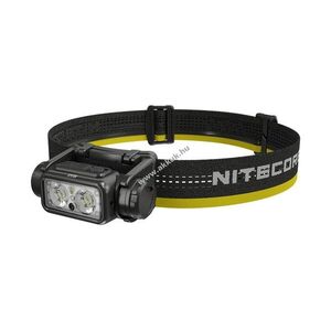 Nitecore NU45 fejlámpa 1700lumen 3 fényforrás beépített 18650 4000mAh USB-C kép