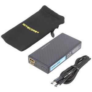 Nitecore SUMMIT20000 powerbank 20000mAh hidegtűrő -40°C beépített fűtés karbonház kép