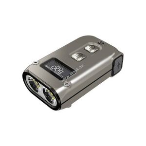 Nitecore TINI 2 TITAN titán zseblámpa 500lm USB-C 280mAh OLED kép