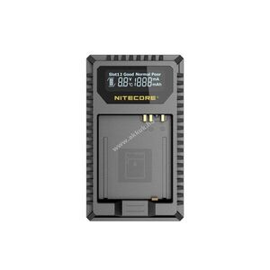 Nitecore UL109 USB töltő Leica BP-DC15-E Panasonic DMW-BLE9 kép