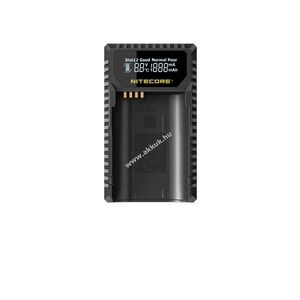 Nitecore ULSL USB töltő Leica BP-SCL4 akkuhoz SL Typ 601 kompatibilis kép