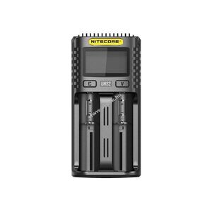 Nitecore UMS2 USB gyorstöltő QC2.0 3A LCD 2 rekesz Li-Ion/NiMH/LiFePO4 kép