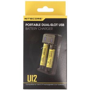 Nitecore UI2 USB töltő 2x800mA 3 LED 21700 max77mm kép