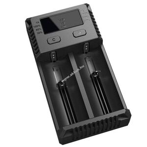 NiteCore Intellicharge i2 töltő 2 töltőrekesz 2x0, 5A 100-240V NC-i2 kép