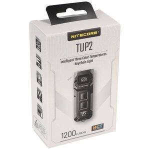 Nitecore TUP2 MCT mini zseblámpa 1200Lumen OLED 1300mAh USB-C kék kép