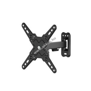 Goobay Essential FULLMOTION (S) TV fali tartó 13-43col 20kg 19, 8cm kihúzható VESA200x200 kép
