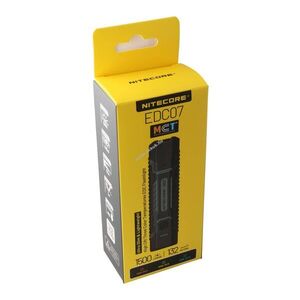Nitecore EDC07 zseblámpa 1500lm MCT (3000K/4500K/6500K) USB-C IP67 fekete kép