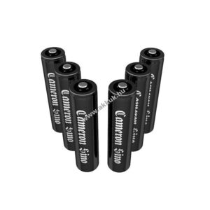 Helyettesítő aaa akku 1, 2V 800mAh 6db/csomag NiMH 0.96Wh kép