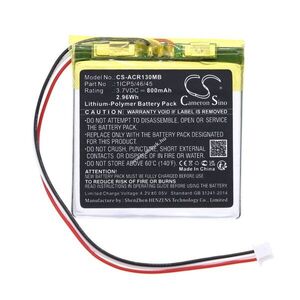 Helyettesítő bébiőr akku Angelcare AC1300 1ICP5/46/45 800mAh 2.96Wh Li-ion 3.7V kép