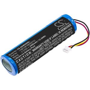 Helyettesítő erősítő akku Akai EWI 5000 1ABTUR18650ZY01 3400mAh 12.58Wh 3.7V kép