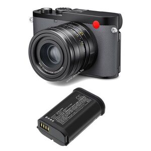 Helyettesítő kamera akku Leica Q2 19 531 2600mAh 18.72Wh 7.2V kép