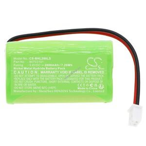 Helyettesítő vészvilágítás akku Pansan 5020/90703801 2000mAh 7.2Wh 3.6V kép