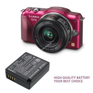Helyettesítő kamera akku Panasonic Lumix DMC-GF3 DMW-BLE9 750mAh 5, 55Wh 7.4V kép