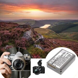 Helyettesítő kamera akku Olympus E-M5 BLN-1 750mAh 5.7Wh 7.6V kép