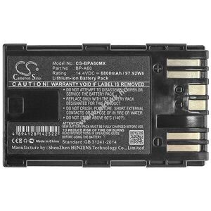 Helyettesítő kamera akku Canon EOS C200 BP-A60 6800mAh 97.92Wh 14.4V kép