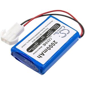 Helyettesítő fpv akku Brookstone 2000mAh 7.4V kép