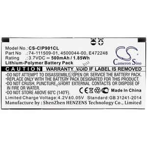 Helyettesítő akku Cisco CCP-MIC-WRLS-S-US 74-111509-01 500mAh 1, 85Wh 3.7V kép