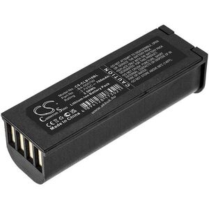 Helyettesítő vonalkódolvasó akku CipherLab 1166 BA-000700 700mAh 2.59Wh 3.7V kép