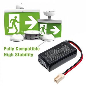 Helyettesítő vészvilágítás akku Neptolux 700mAh 5.18Wh 7.4V kép