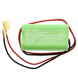 Helyettesítő akkupakk Custom Battery Packs AA20004S1P 2000mAh 9.6Wh 4.8V kép