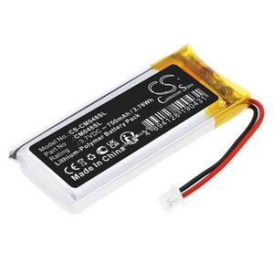 Helyettesítő akkupakk 750mAh 2.78Wh 3.7V kép