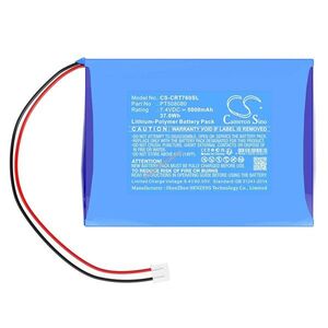 Helyettesítő riasztórendszer akku Creator ST-7600C PT508080 5000mAh 37Wh Li-ion 7.4V kép