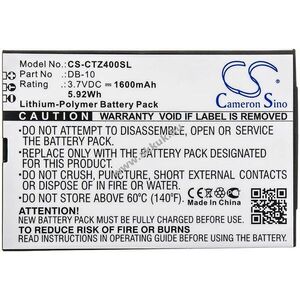 Helyettesítő szótár akku Canon Wordtank Z400 DB-10 1600mAh 5.92Wh 3.7V kép