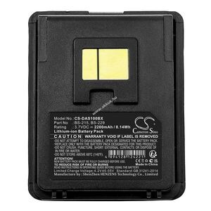Helyettesítő vonalkódolvasó akku Datalogic Mobile Scorpio BS-215 2200mAh 8.14Wh 3.7V kép