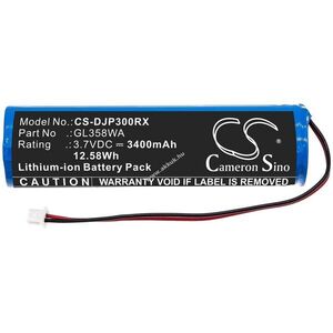 Helyettesítő drón akku DJI Phantom 3 Standard távirányító GL358WA 3400mAh 3.7V kép