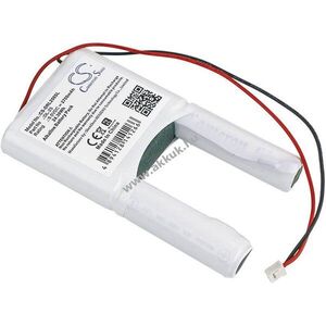 Helyettesítő ajtózár elem Kiesub KIE101-6AP-1 2700mAh 24.3Wh alkáli 9V kép
