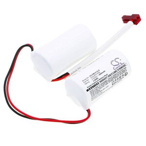 Helyettesítő vészvilágítás akku Lithonia LQC 1 G EL N / ELB 2P41P2N 2000mAh 4.8Wh 2.4V kép
