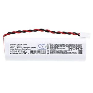 Helyettesítő vészvilágítás akku Dual-Lite SEWLDGBE / 784H74 800mAh 3.84Wh 4.8V kép