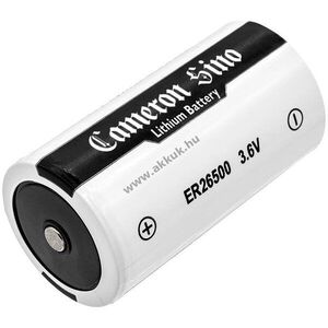 Helyettesítő er26500 elem 8500mAh 30.6Wh 3.6V kép