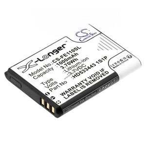 Helyettesítő erősítő akku Technaxx Musicman BT-X1 1000mAh 3.7Wh 3.7V kép