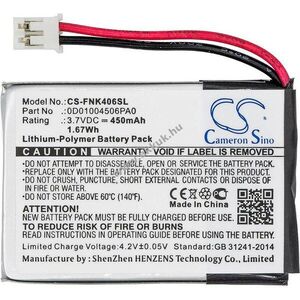 Helyettesítő szótár akku Franklin EST-4016 0D01004506PA0 450mAh 1, 67Wh 3.7V kép