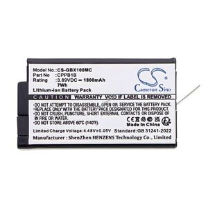 Helyettesítő kamera akku GoPro Max 2 CPPB1B 1800mAh 7Wh 3.89V kép