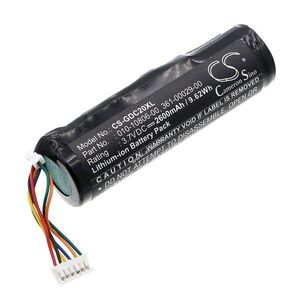 Helyettesítő kutyanyakörv akku Garmin Astro 220 010-10806-00 2600mAh/9.62Wh 3.7V kép