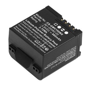 Helyettesítő kamera akku Garmin Virb X 361-00080-00 980mAh 3.72Wh 3.8V kép