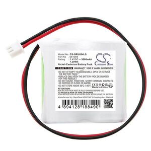 Helyettesítő vészvilágítás akku Legrand 062632/061088 3000mAh 7.2Wh 2.4V kép