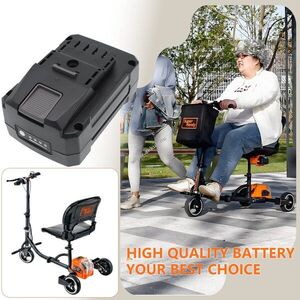 Helyettesítő elektromos roller akku SuperHandy 3 Wheel Scooter GUO050 2000mAh 96Wh 48V kép