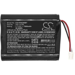 Helyettesítő riasztórendszer akku Honeywell Pro 7 300-10186 7800mAh 28.86Wh 3.7V kép