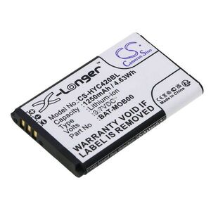 Helyettesítő vonalkódolvasó akku Honeywell Captuvo SL22 BAT-MOB00 1250mAh 4.63Wh Li-Ion 3.7V kép