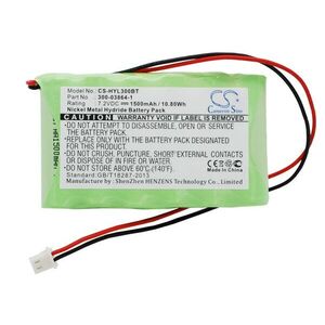 Helyettesítő riasztórendszer akku Honeywell Lynx L3000 300-03864-1 1500mAh 10.8Wh 7.2V kép