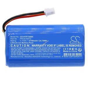Helyettesítő riasztórendszer akku Honeywell Home PROA7 PROA7BAT2 6700mAh 24.79Wh 3.7V kép
